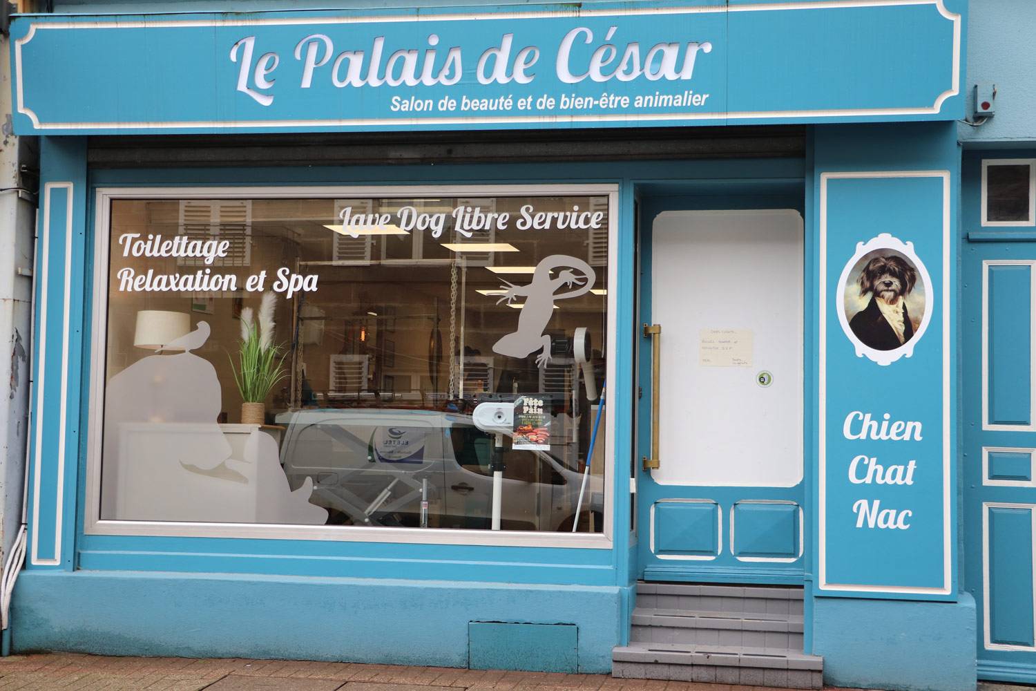 Le Palais de César à Lure, salon de toilettage